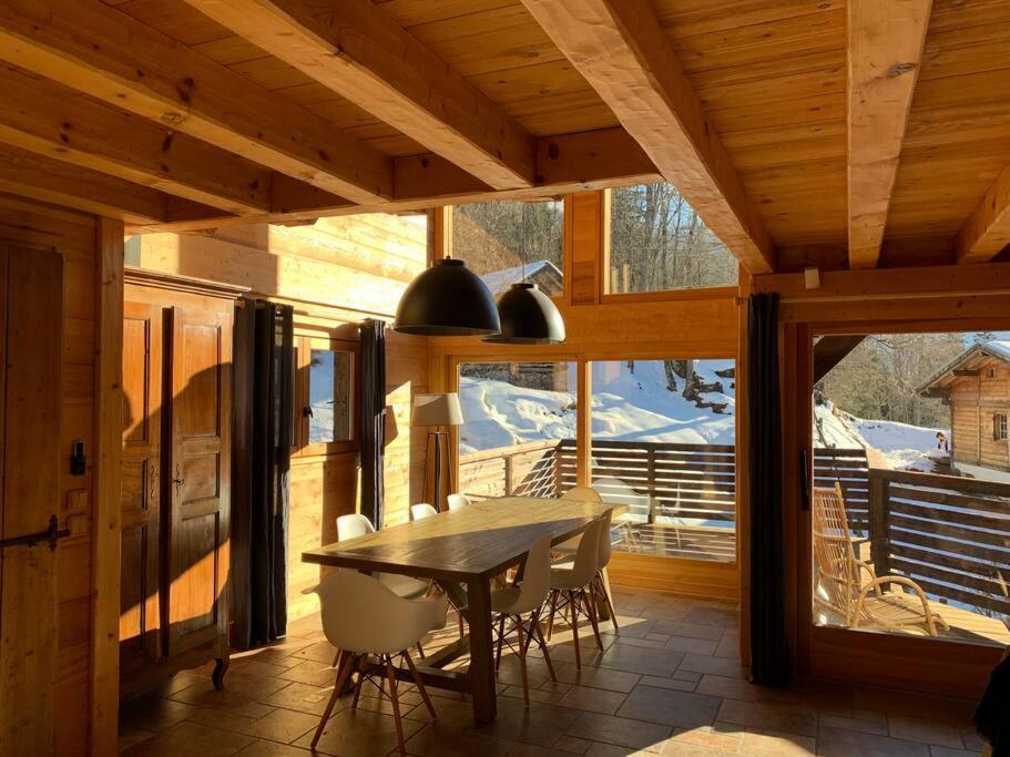 Superbe Chalet Ле Контамин-Монжоа Екстериор снимка